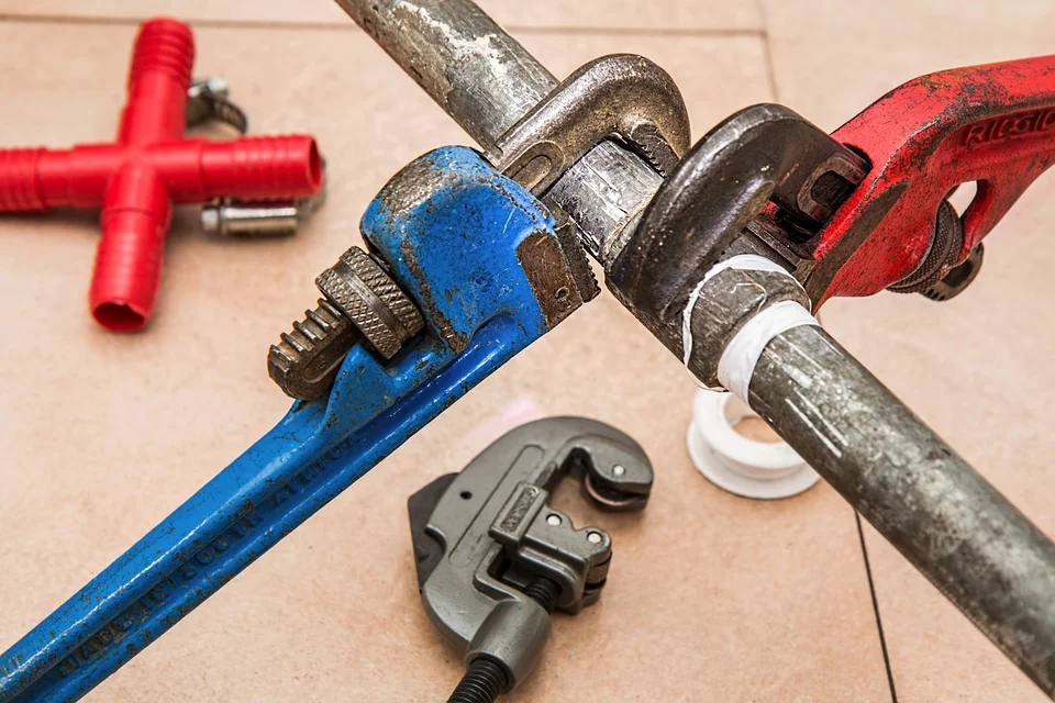 Plumbing installation detail
